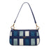 Borsa a spalla blu da donna con logo frontale Romeo Gigli Milano Leslie, Borse e accessori Donna, SKU b511001730, Immagine 0